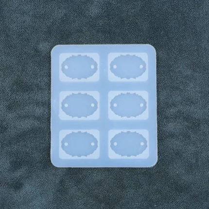 6 Cavity Oval Agate Mould