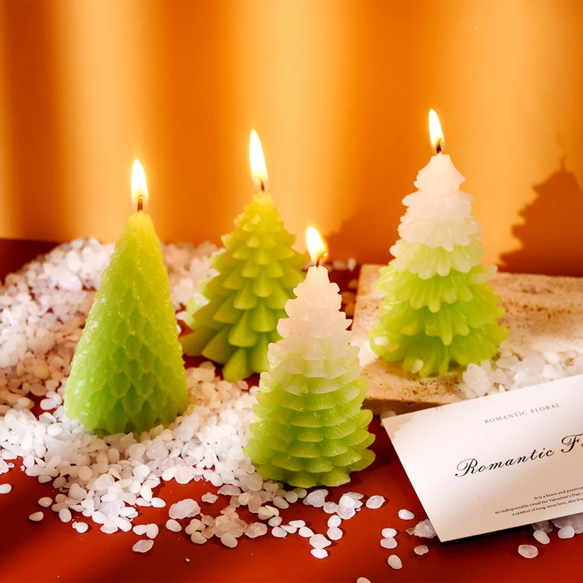 sm1046-1184395450 Christmas Tree Candle Mould
