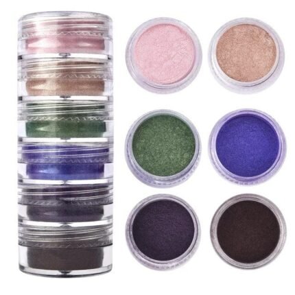 6 Shade Pearl Mica Powder