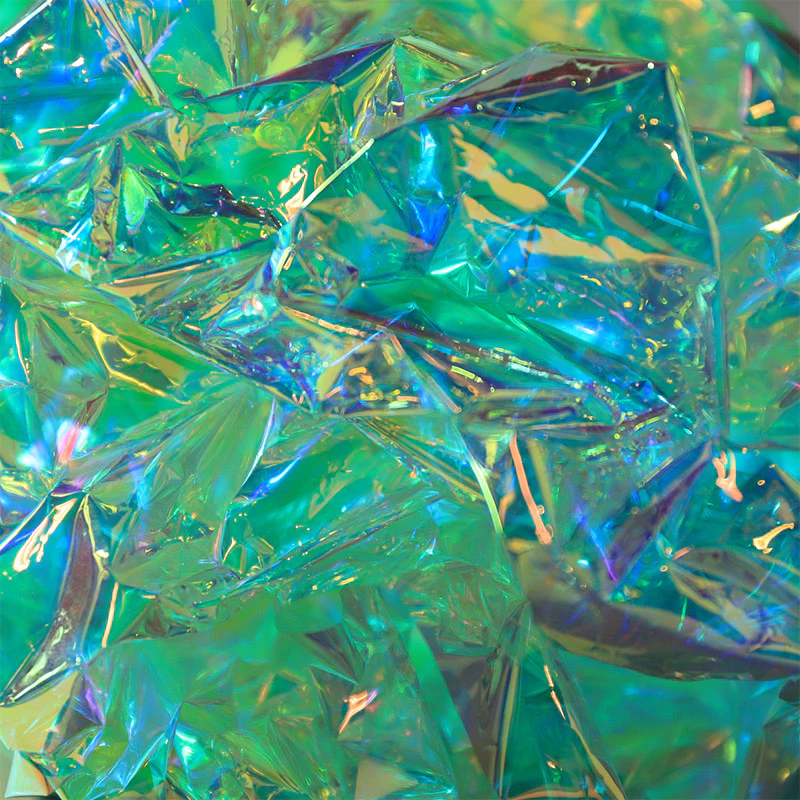 210003 Holographic Sheet - Green