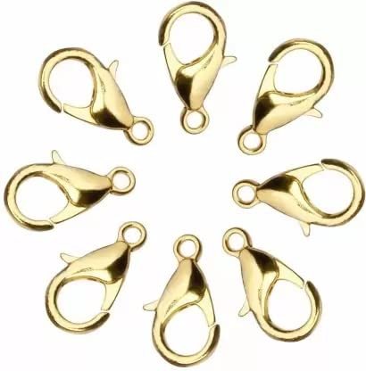Lobster Clasps Hooks For Jewellery Making - Gold