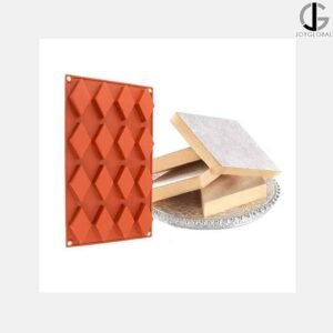 16 Cavity Diamond Kaju Katli Mold