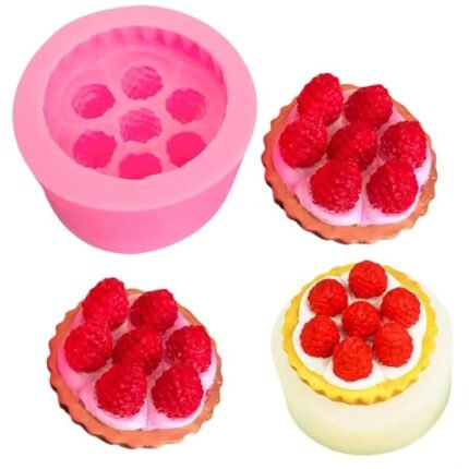 Strawberry Tart Silicone Fondant Mould