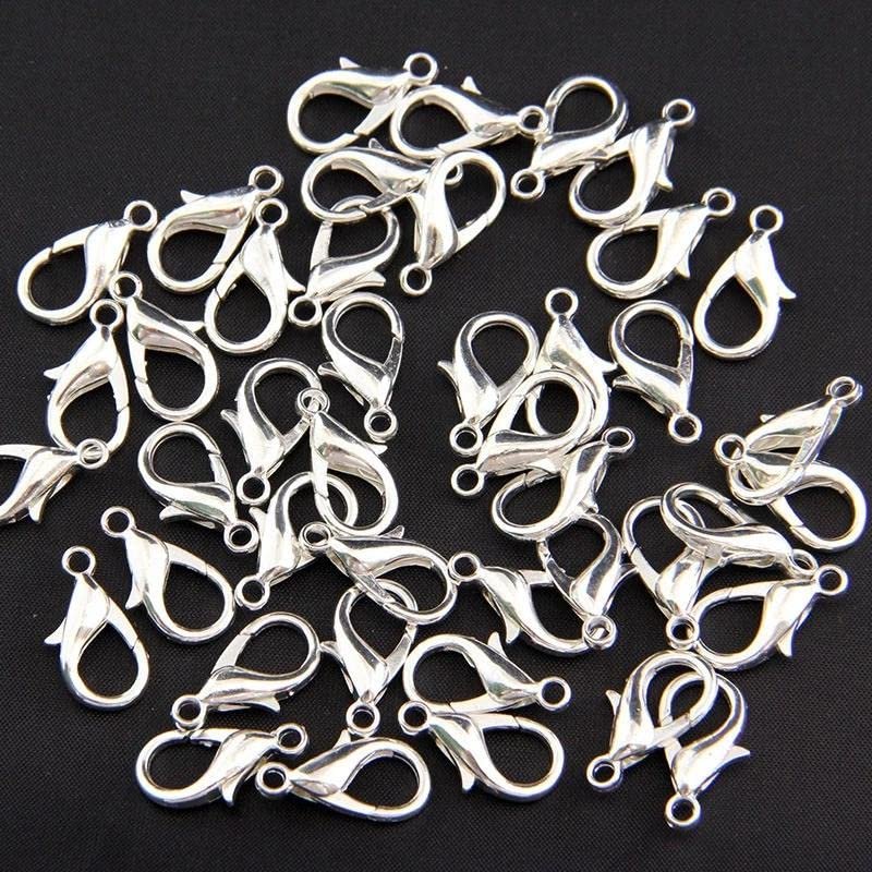 71qupy+tvHL Lobster Clasps Hooks For Jewellery Making - Silver