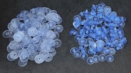 Earring Back Stopper - 10 Grams (Transparent)