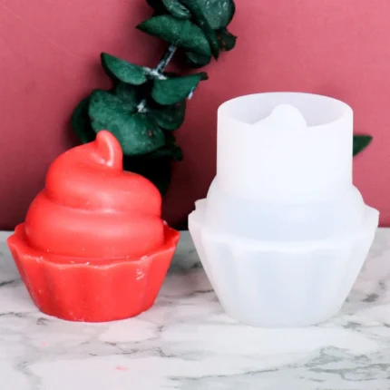 Cup Cake Candle Mould