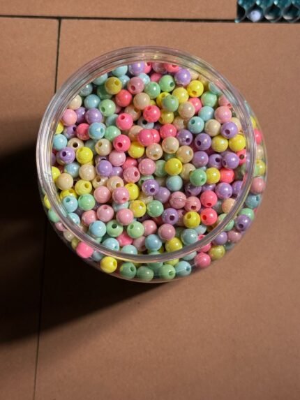 Round Plain Beads - 15gm