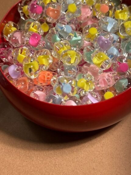 Double Layer Acrylic Beads