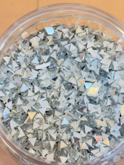 Triangle Glass Mirror for Art and Craft