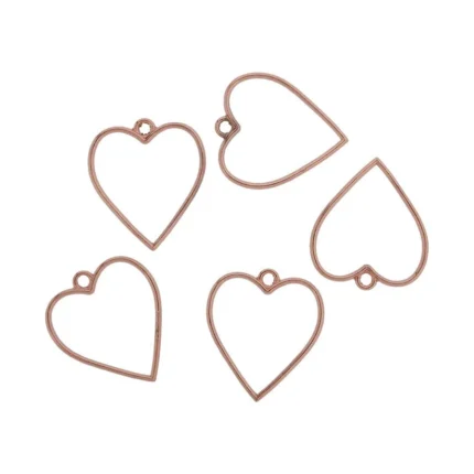 5 In 1 Heart Bezels Set