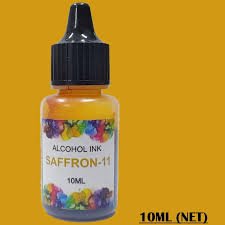 Alcohol ink - Saffron