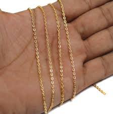 Chain for Jewellery Making - Gold