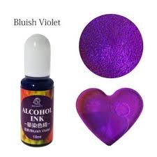 Alcohol ink - Bluish Violet