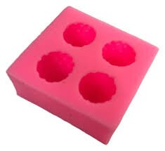 4 Cavity Strawberry Mould