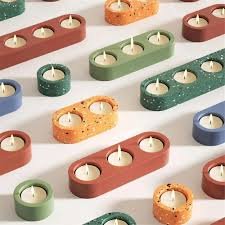 1/2/3 Round Holes Candle Holder