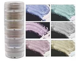6 Shade Pearl Mica Powder (White)