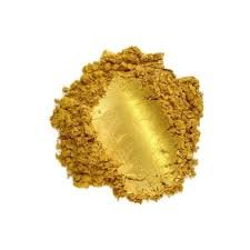 gold pigment powder