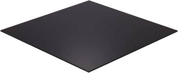 10 Inch Black Acrylic Sheet