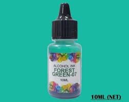 Alcohol ink - Forest Green