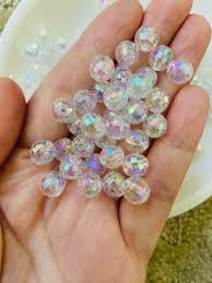 Transparent Holographic Beads