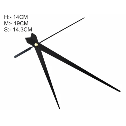 Pointed Clock Needles