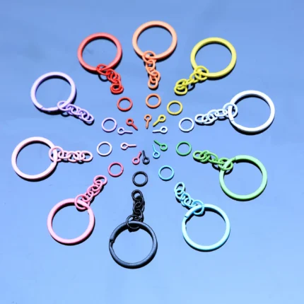 Keychain Ring With Q Hook