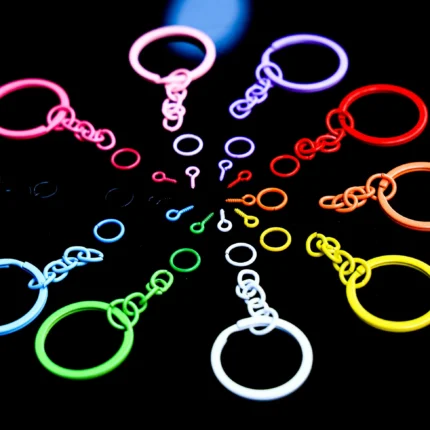 Keychain Ring With Q Hook