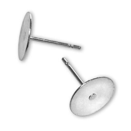 Earring Post Ear Stud Silver