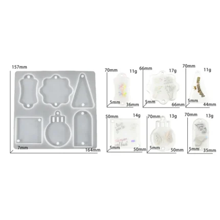6 Cavity Christmas Tree Mould