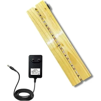 Wooden LED Stand with Adapter